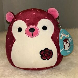 NWTS Squishmallows 7.5" Goth Kira The Hedgehog Jazwares Plush